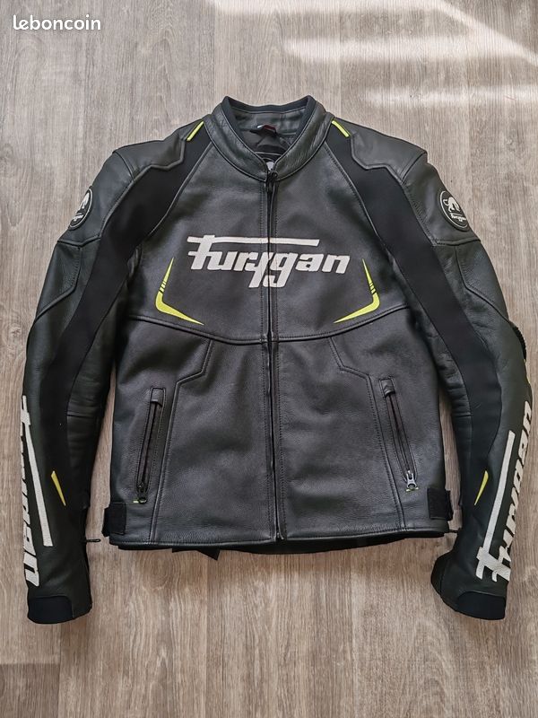 Blouson moto cuir Furygan spectrum S Équipement moto