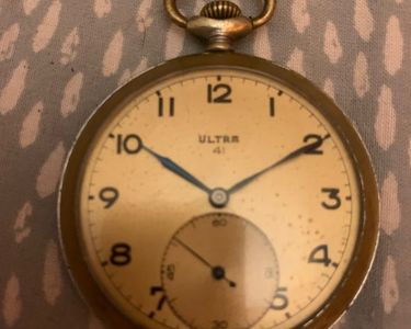 Montre Gousset Ancienne Ultra 41 - Vintage, Mécanique Probablement, Occasion, Sans Marque Spécifique