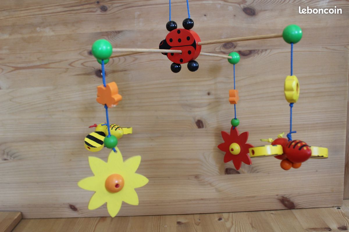 Mobile en bois "Printemps" Heimess (image 2)