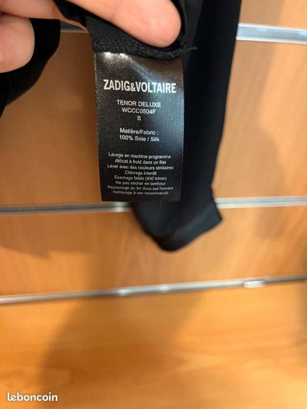 Chemisier en soie Zadig&Voltaire deluxe (image 5)