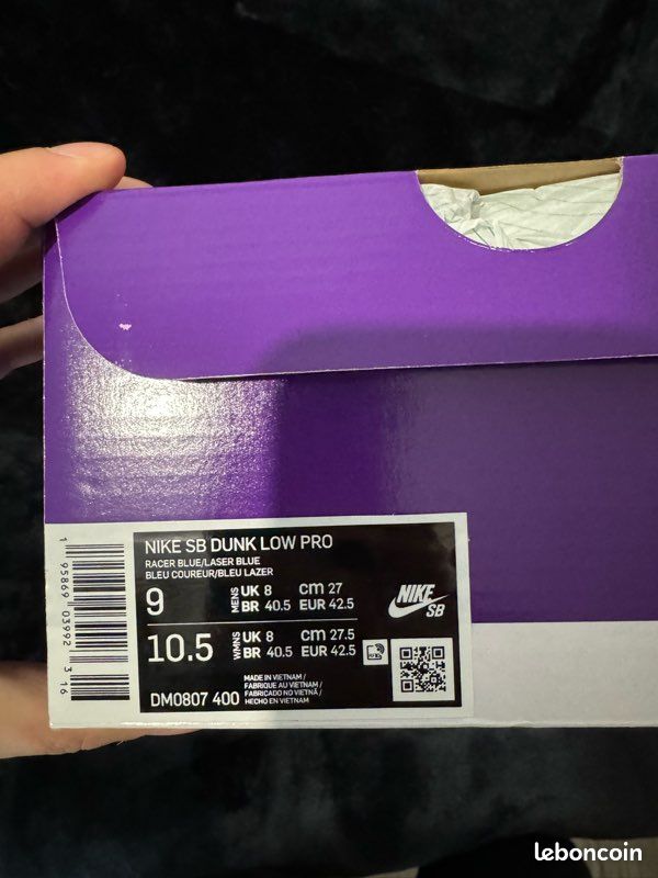 Dunk low Blue Raspberry (image 3)