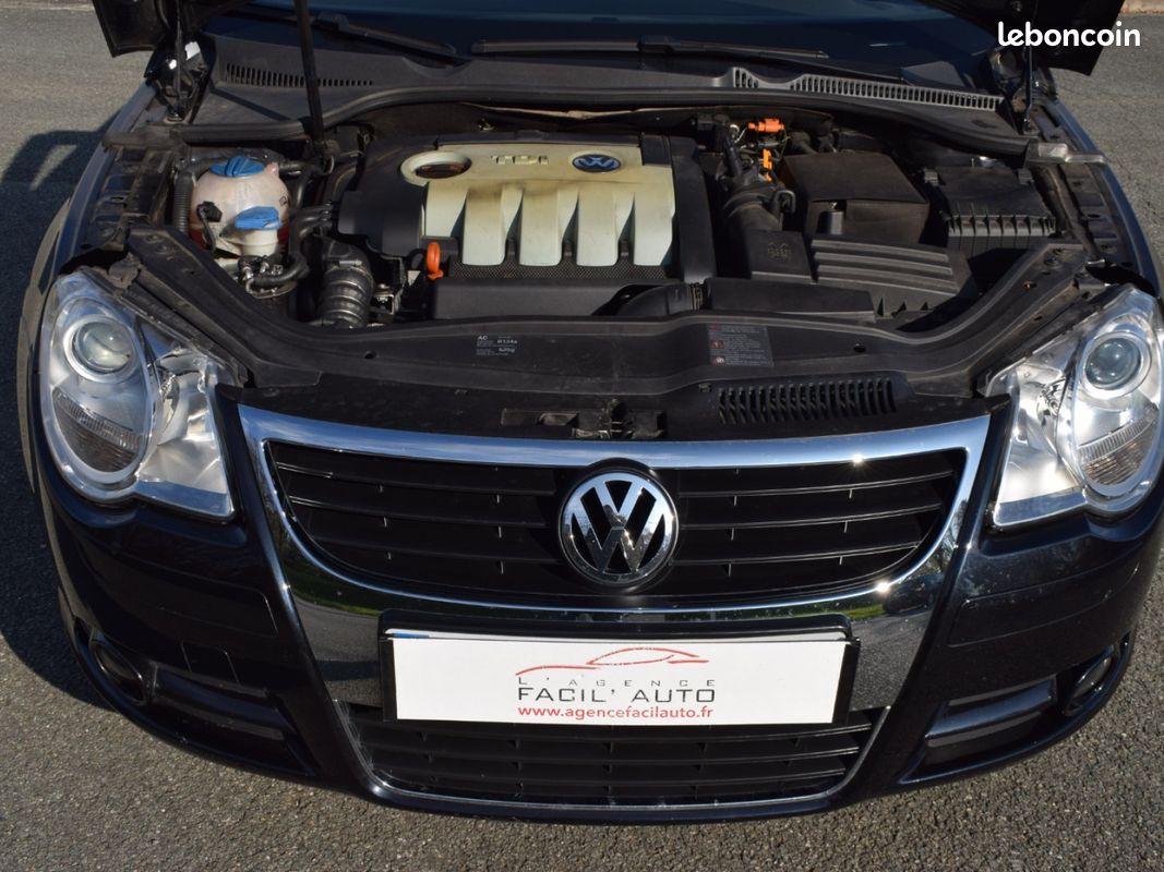 VOLKSWAGEN EOS SPORTLINE 2.0 TDI 140 CV BVM 6 / 1ere MAIN / SUIVI COMPLET (image 13)