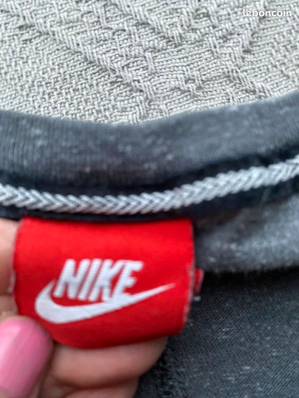 Sweat gris chiné Nike (image 3)