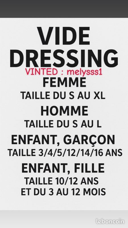 Vinted VÃªtements Payer En Plusieurs Fois Lot De Vêtements Adulte