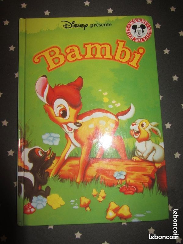 Livre "BAMBI" édition DISNEY HACHETTE (image 1)