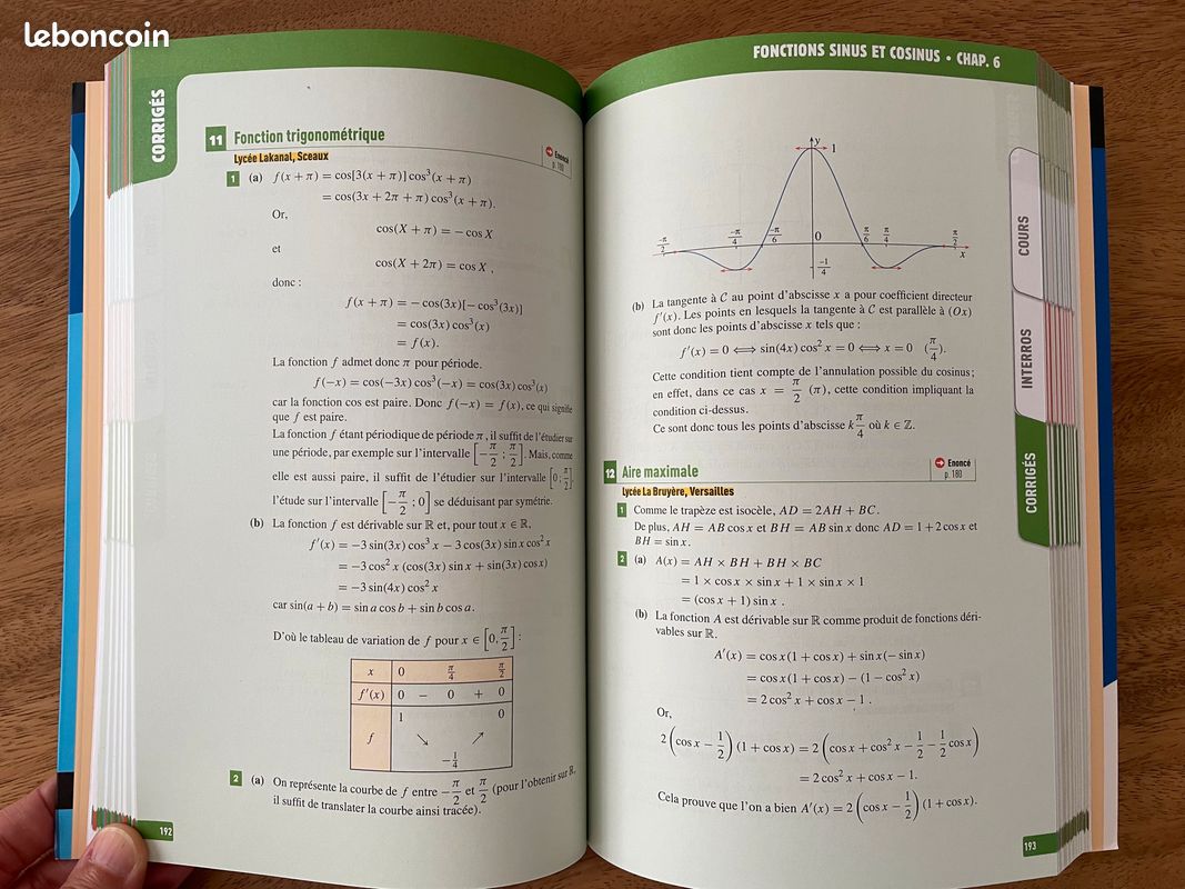Livre Interros des Lycées, les vrais exos, Maths spécialité Terminale - Nathan (image 7)