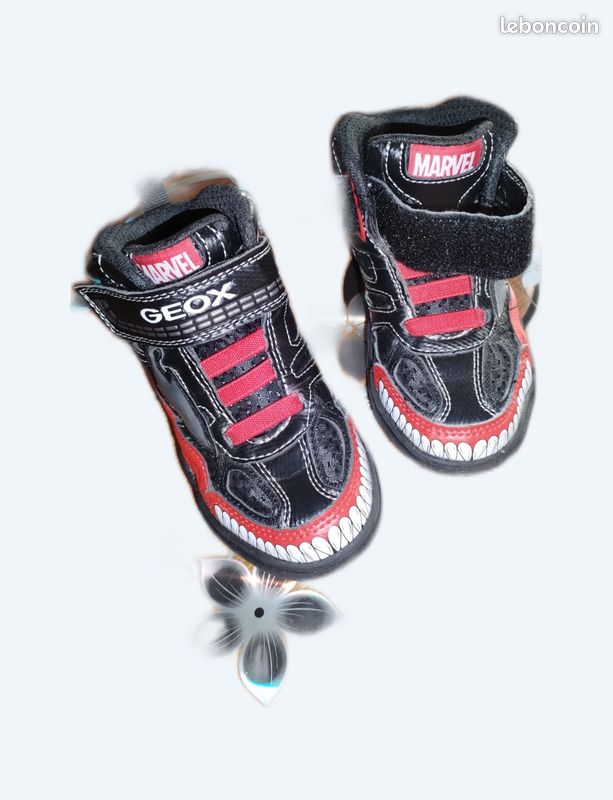 Geox Botte Spiderman Lumineuse Basket Marvel Geox Chaussures