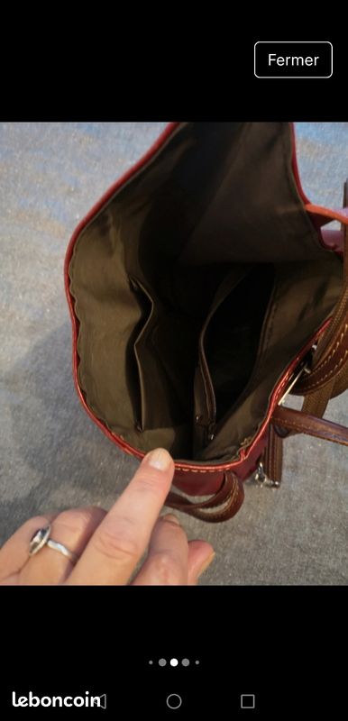 Sac à dos cuir (image 6)