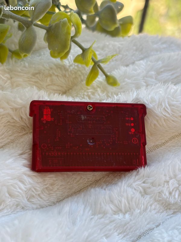 🌸 Jeu Nintendo Gameboy Pokemon Rubis, version française (image 3)