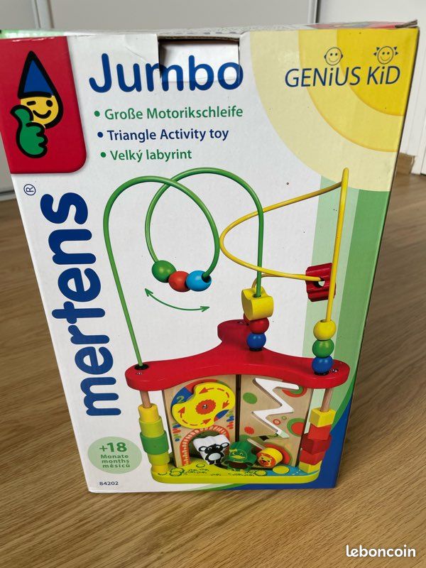 Jeu en bois spirale boulier Bino & Mertens (image 4)