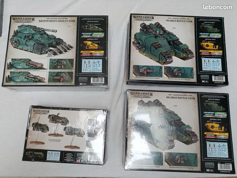 Warhammer 30k horus heresy armée lot sicaran kratos legiones astartes battlegroup armée lot (image 9)