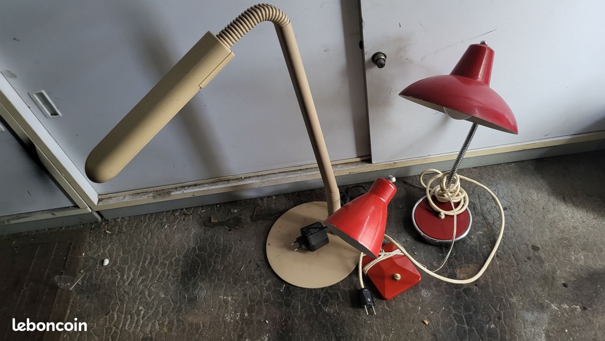 Lampes bureau vintage (image 1)