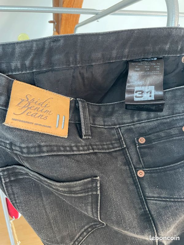 Pantalon Moto Homme/Femme OFzimTo - Jean Moto Stretch Avec Protections CE Certifiées, Idéal Hiver/Été