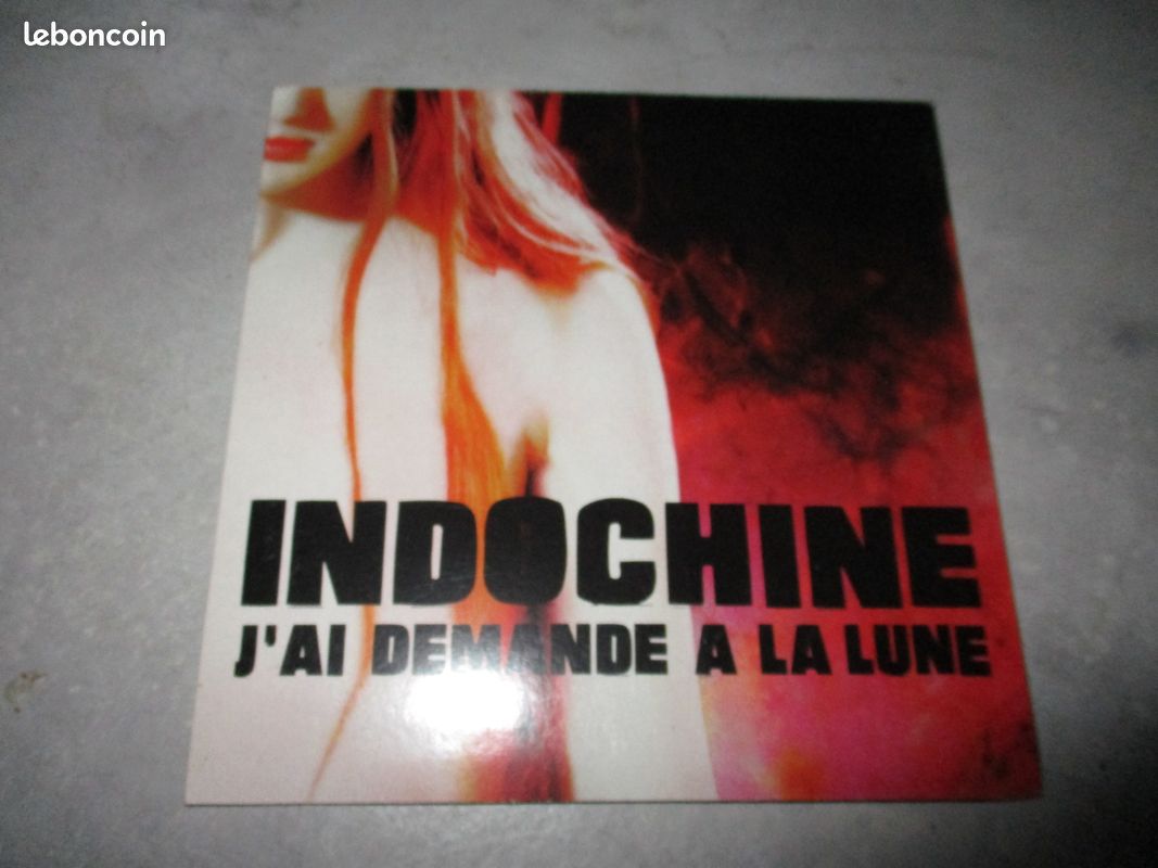 Disque CD Indochine 3 titres 2002 (PAZ) (image 1)