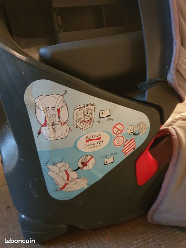 Siège auto Britax Evolva 1/2/3 (image 3)