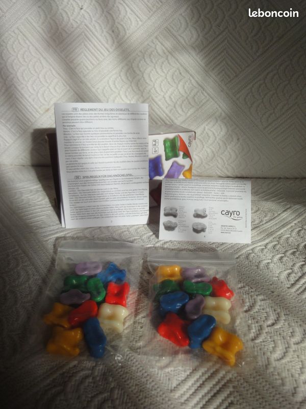 Jeux d'osselets NEUFS (image 2)