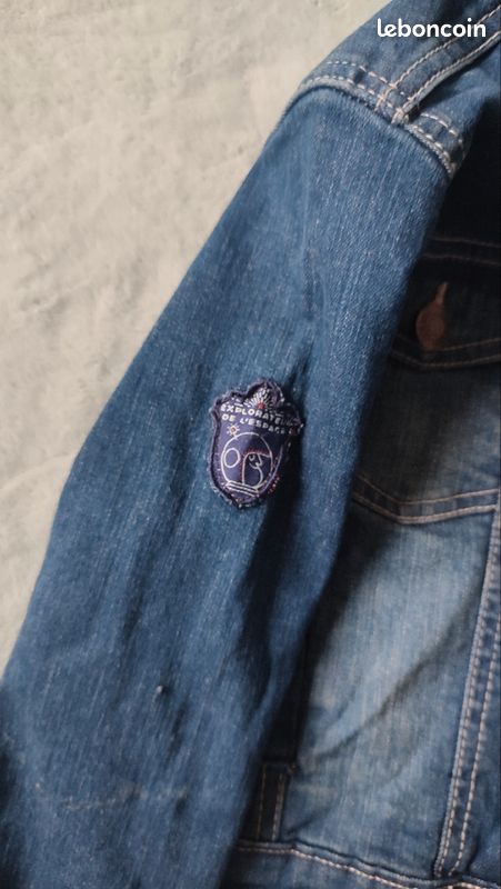 Blouson veste en jean 3 ans sergent major (image 5)