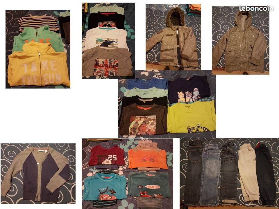 Lot de vêtements pour Garçon 4 ans (image 1)