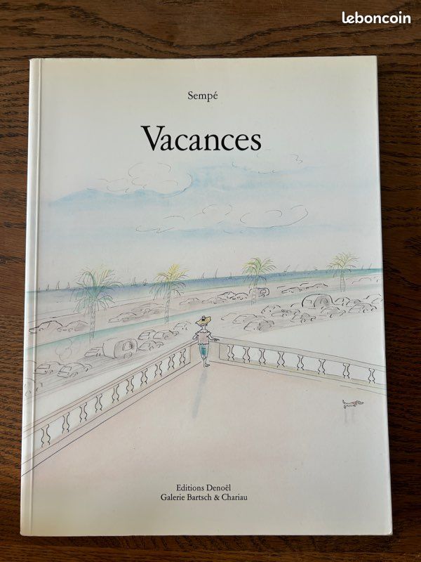 Livre rare Sempé Vacances (image 1)