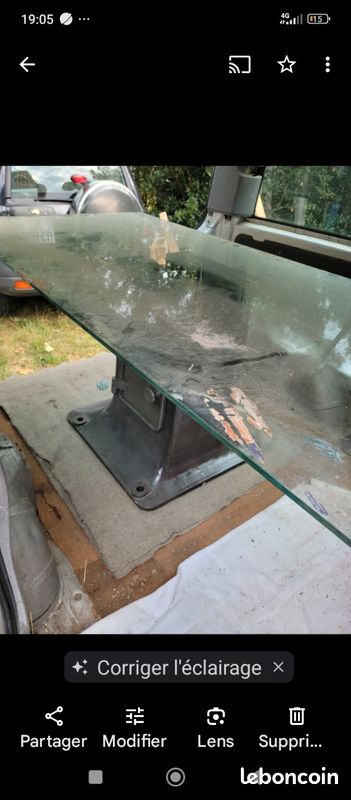 Table pied indus triel (image 4)