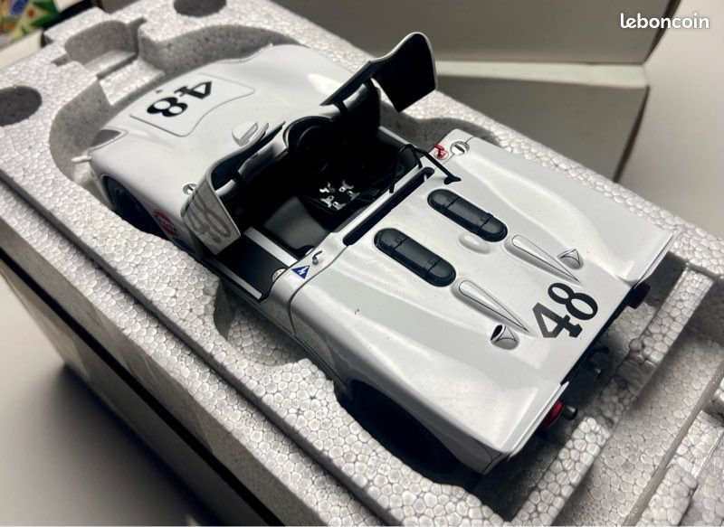 Miniature 1/18 auto art Porsche muséum Porsche 908/02 sebring 1970 Steve mcqueen N 48 (image 6)