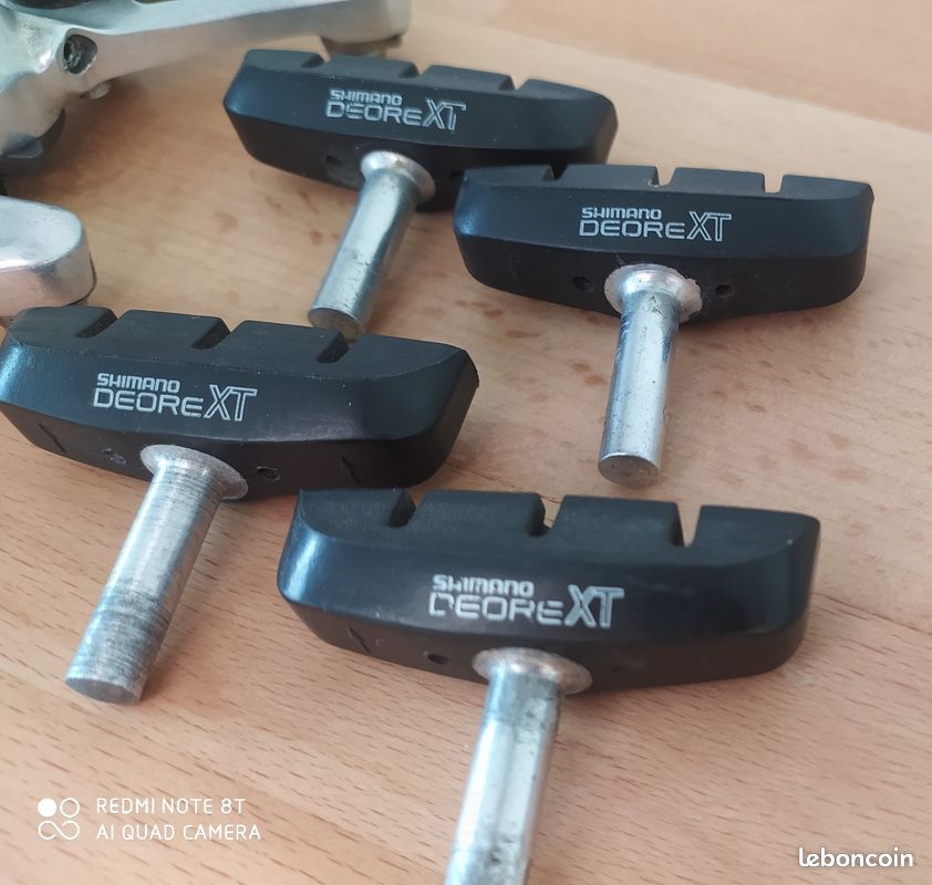 Paire d'étriers de freins VTT cantilever Shimano Deore XT M737
