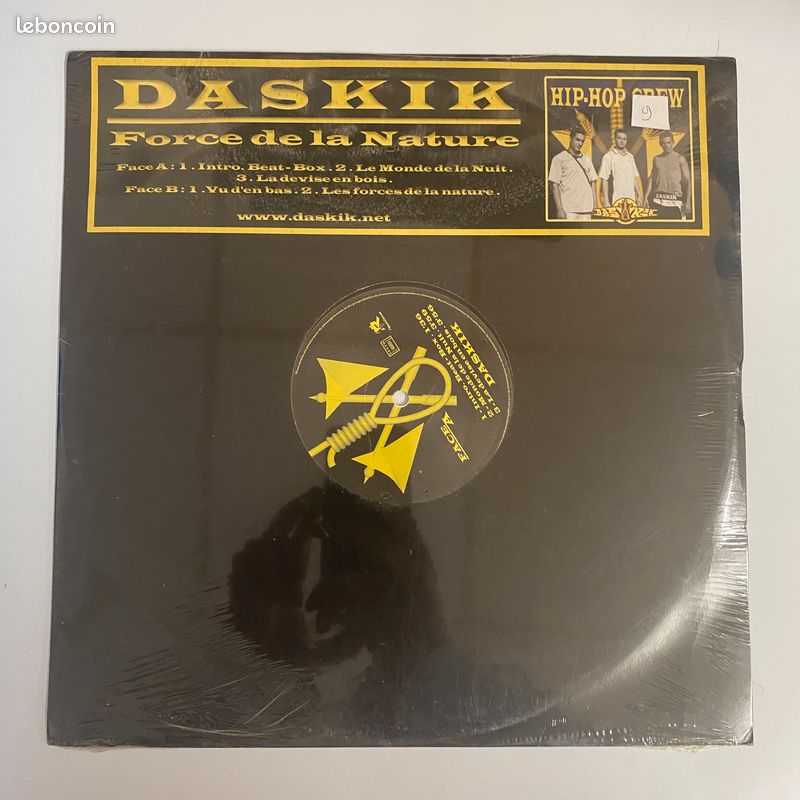 Vinyle DASKIK - force de la nature e.p (image 1)