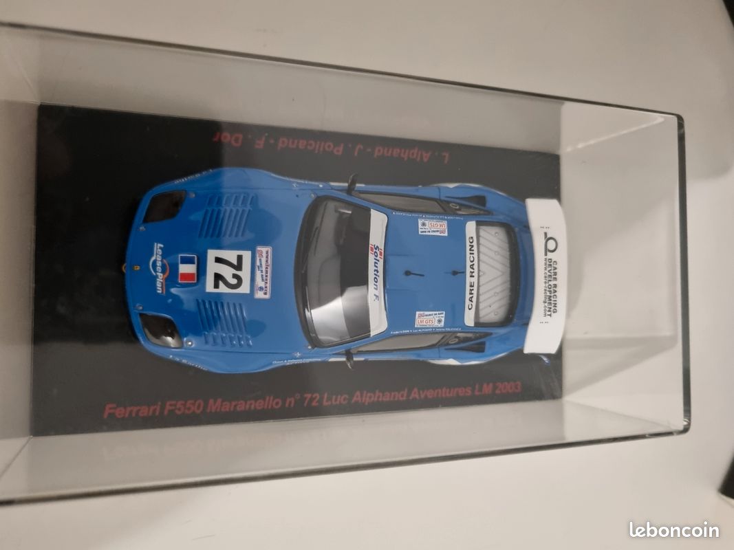 Spark RedLine Ferrari 550 Maranello Le Mans 2003 (Luc Alphand) | #704097226