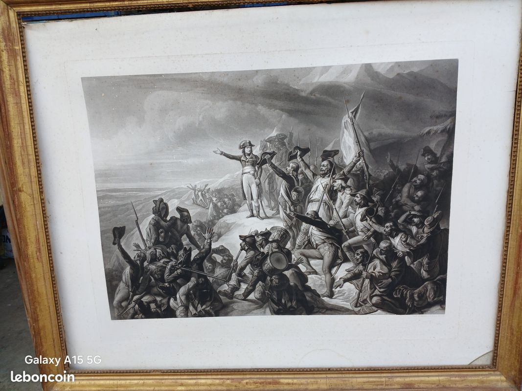 Gravure épopée napoléonniene (image 1)