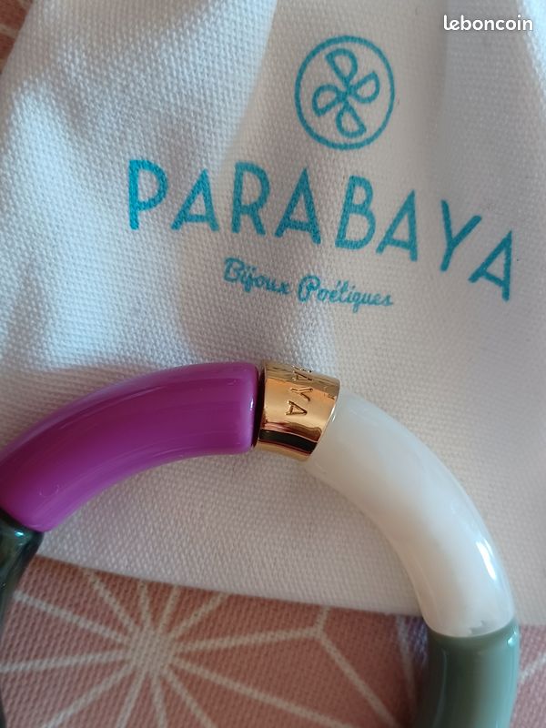 Bracelet multicolore Parabaya avec son pochon offert (image 7)