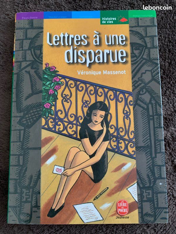 Livre pour ados « Lettres à une disparue » (image 1)