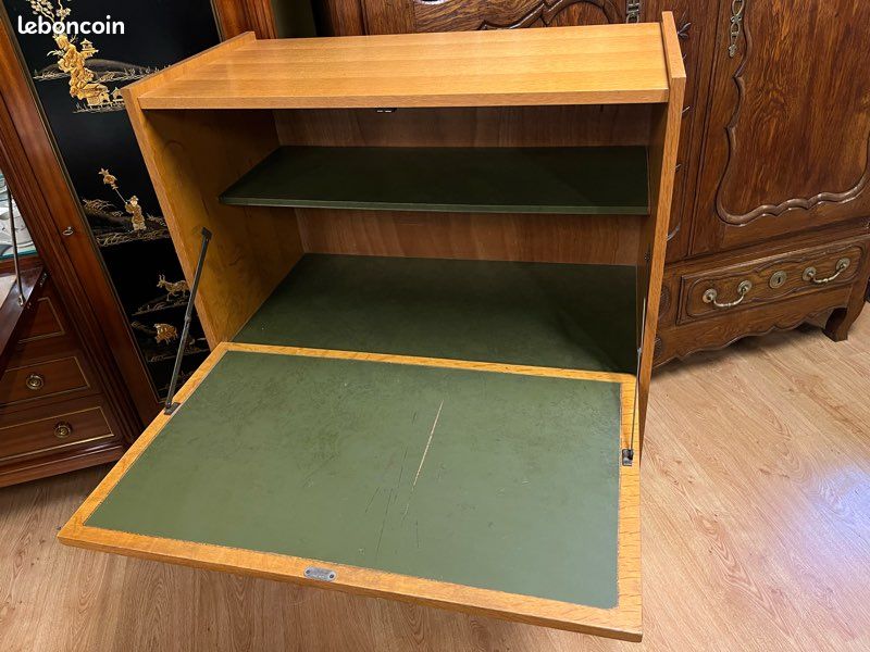 Bureau secrétaire vintage années 60 (image 4)