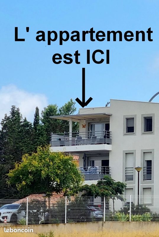 MARSEILLAN-VILLE – 50 m² + terrasse 12 m² + 2 parkings – Dernier étage (image 10)