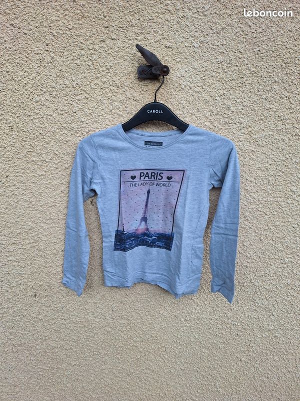 👚 T-shirt manches longues In Extenso 10 ans (image 1)
