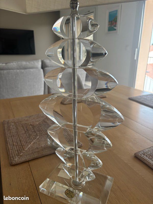 Lampe sur pied en cristal (image 2)