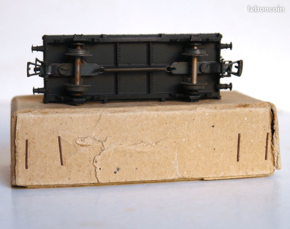 Wagon SMCF Interfrigo - Échelle HO - Tout Métal - Boîte D'Origine - Très Bon État
