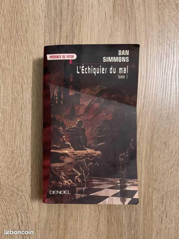Lot indissociable tome 1 et 2 L’échiquier du mal - Dan Simmons (image 2)