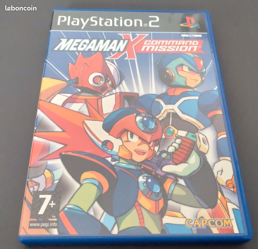 Lot Megaman X7 & X8 & X Command Mission - PS2 pal FR (image 10)
