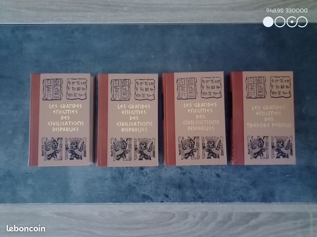 Collection Livres Les Grandes Enigmes des Trésors Perdus par Paul Ulrich Editions Famot Genève (image 1)