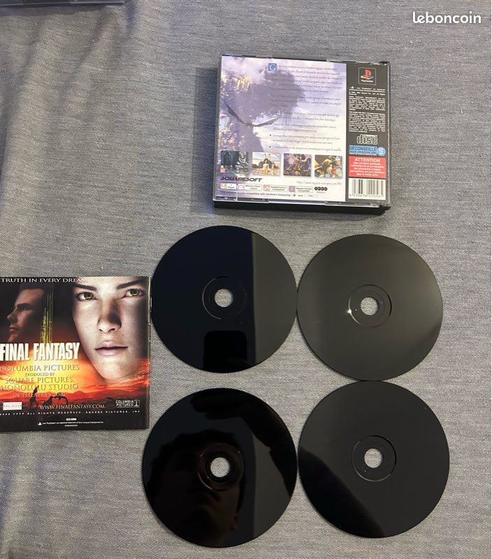 PS1 Final Fantasy Anthology PAL - Promo Presse PlayStation 1