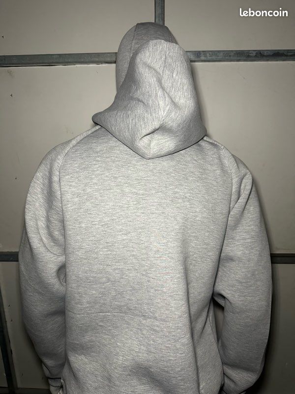 Sweat à Capuche Zippé Homme UNKUT - Confortable, Coupe-Vent, Design Patchwork, Idéal Pour Le Sport Et Le Quotidien
