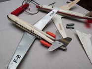 JOUET ANCIEN MONT Blanc Avion Boeing 727 EUR 60,00 - FR