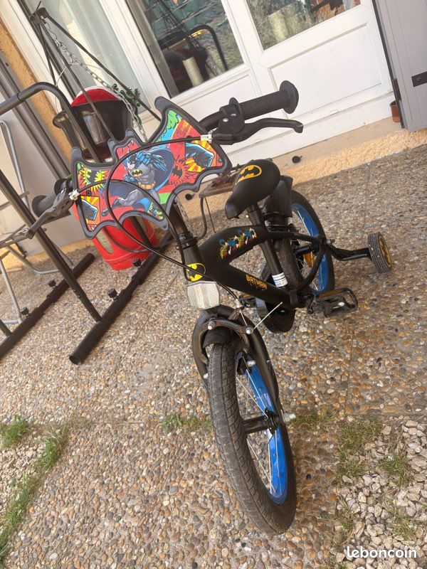 Batman Vélo unisexe Youth 81634 pour enfant, noir, tout-petit