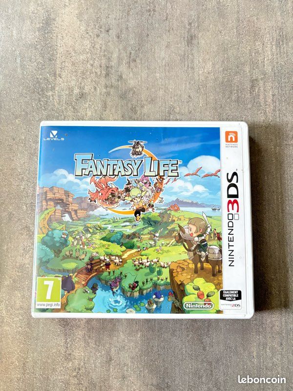 Jeu Nintendo 3DS Fantasy Life (image 1)