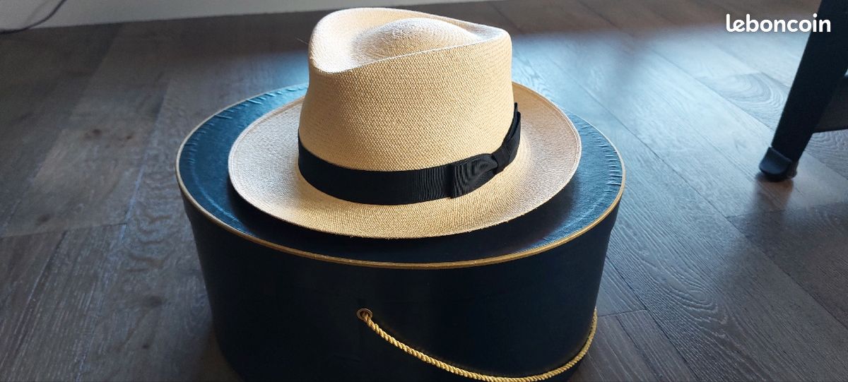 Montecristi sombrero, fedora, NEWT, legendary panama hats, stenson (image 1)
