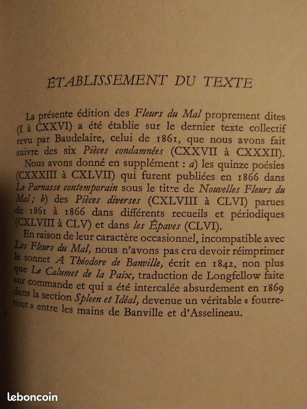 Baudelaire, Les Fleurs du Mal, 1946, Les Phares (image 5)