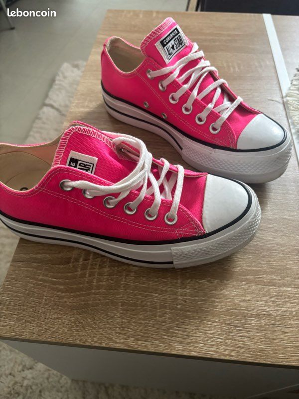 Chuck Taylor Converse Fluo Rose Converse Rose Fluo Femme Hotsell