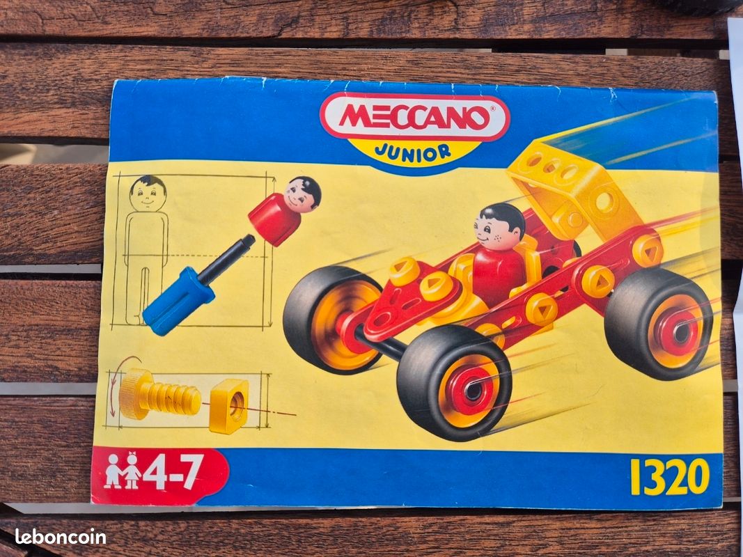 Lot de Mécano Junior Vintage de 1996 (image 2)