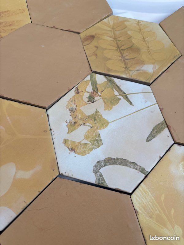 Carrelage hexagonal Carmen Nomade ocre (image 6)