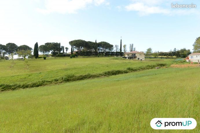Terrain 1 000 m² Castelnau Sur Gupie